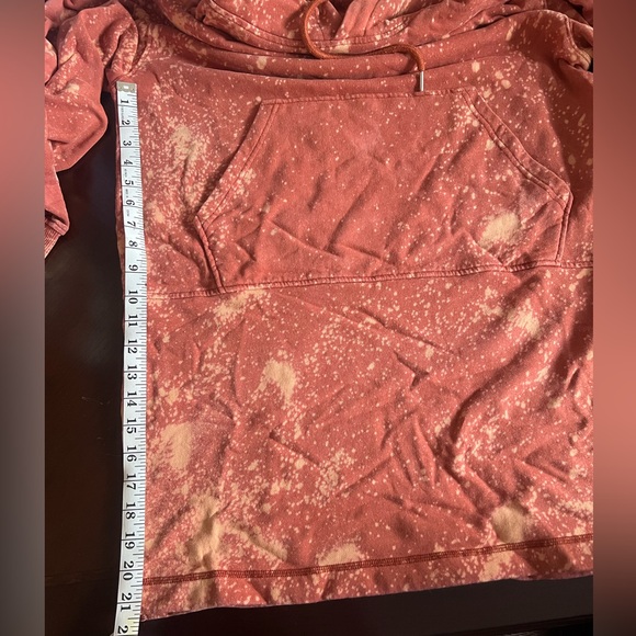 7 for all mankind bleached tunic hoodie - Picture 7 of 9